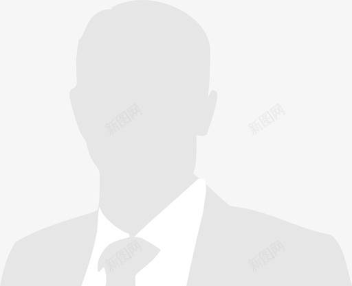 默认头像男svg_新图网 https://ixintu.com 默认头像男
