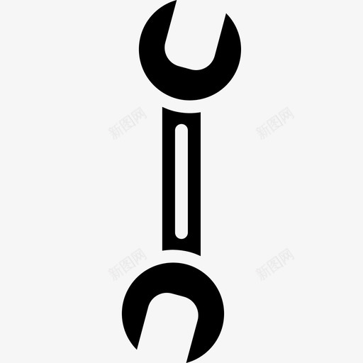 扳手构造84填充图标svg_新图网 https://ixintu.com 填充 扳手 构造