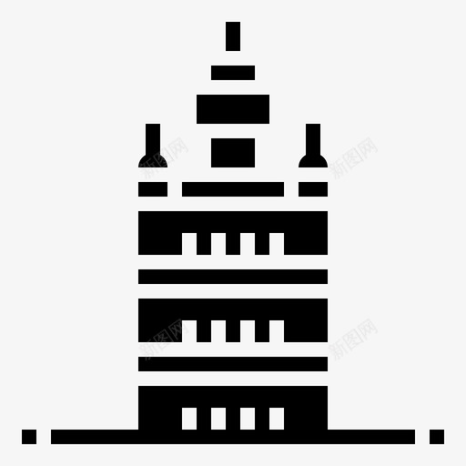 吉拉达建筑地标图标svg_新图网 https://ixintu.com 吉拉 地标 建筑 西班牙