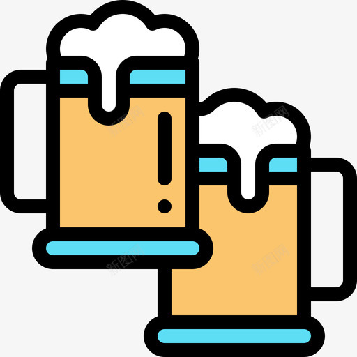 29品脱免费啤酒图标svg_新图网 https://ixintu.com 免费 品脱 啤酒