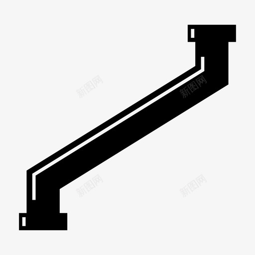 管道输送管道固体管道图标svg_新图网 https://ixintu.com 固体管道 管道 输送管道