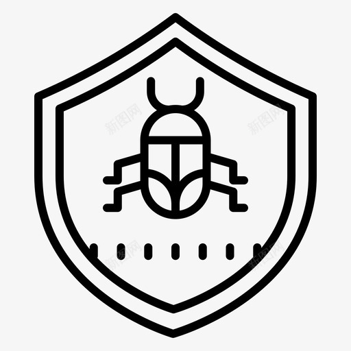 防护罩窃听器保险箱图标svg_新图网 https://ixintu.com 保安 保险箱 病毒 窃听器 防护罩