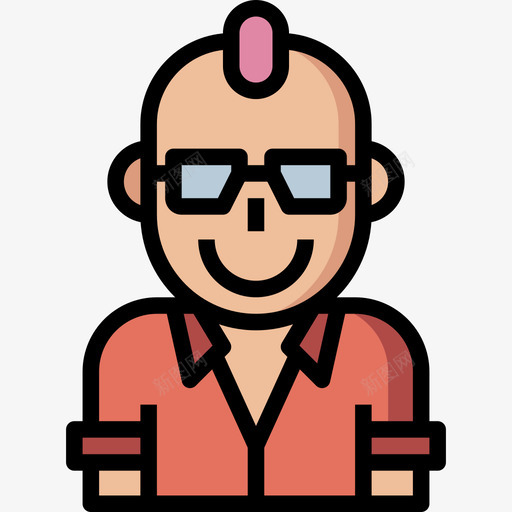 化身人和化身2线性颜色图标svg_新图网 https://ixintu.com 人和化身2 化身 线性颜色