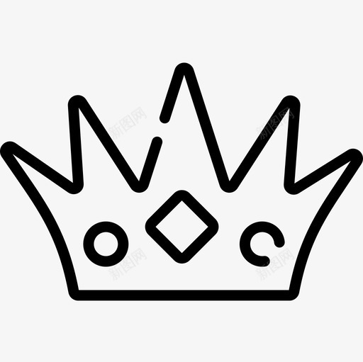 皇冠派对庆典12直系图标svg_新图网 https://ixintu.com 庆典 派对 皇冠 直系