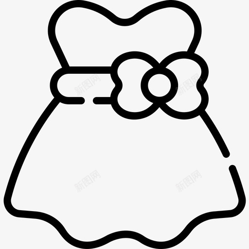 连衣裙迪斯科舞厅7直线型图标svg_新图网 https://ixintu.com 直线型 连衣裙 迪斯科舞厅7