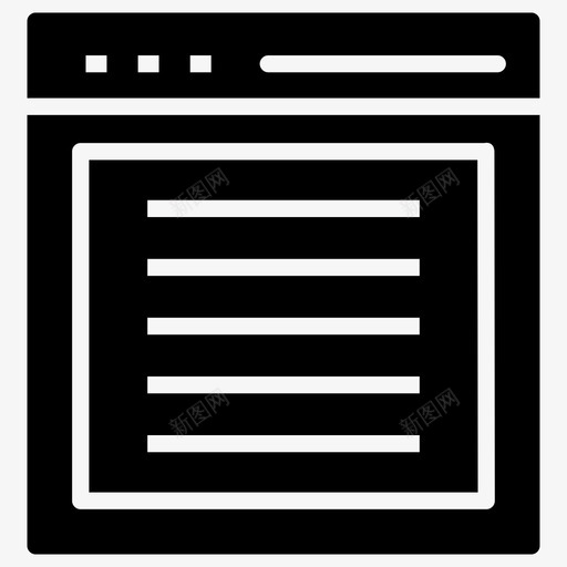 内容页检查列表内容写入图标svg_新图网 https://ixintu.com web 内容 写入 列表 博客 图标 字形 检查 登录