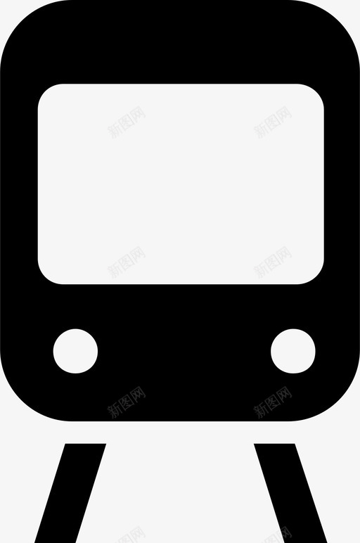 火车铁路运输图标svg_新图网 https://ixintu.com 旅行 火车 运输 铁路