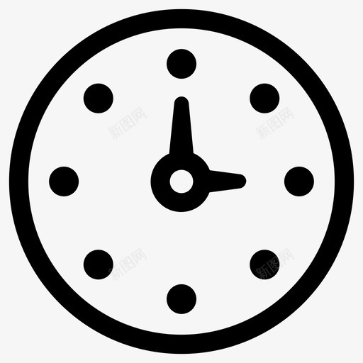 时间时钟小时图标svg_新图网 https://ixintu.com 定时 小时 时钟 时间 计时器
