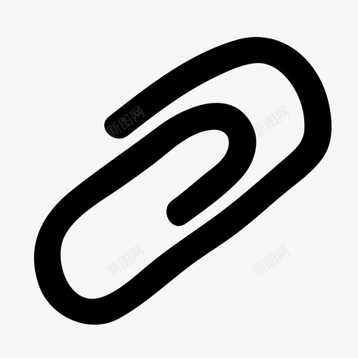 回形针附件剪刀图标svg_新图网 https://ixintu.com 剪刀 剪贴 回形针 基本轮廓绘制2 绘制 附件