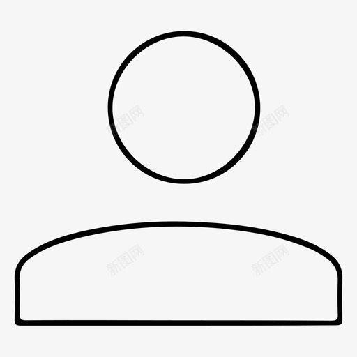 个人中心_个人资料svg_新图网 https://ixintu.com 个人中心_个人资料