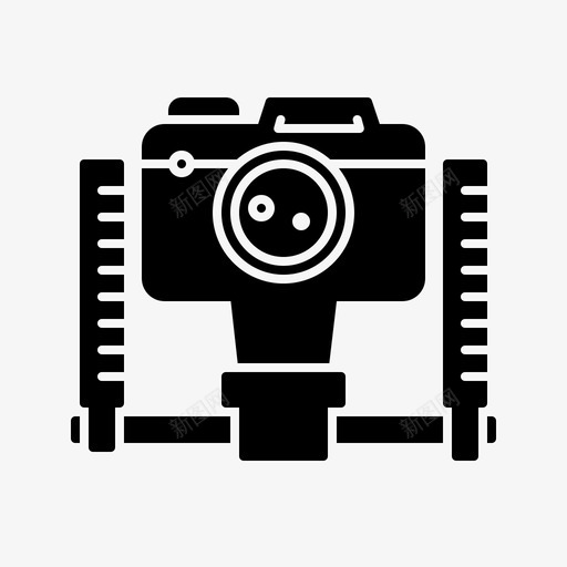 稳定器照相机万向节图标svg_新图网 https://ixintu.com 万向节 实心 录像 摄影 照相机 稳定器
