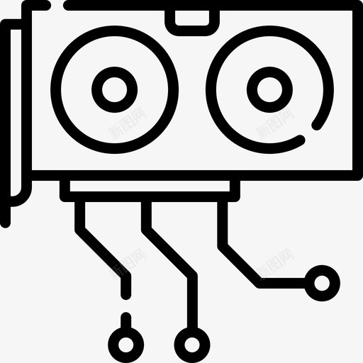 Gpu加密货币60线性图标svg_新图网 https://ixintu.com Gpu 加密货币60 线性