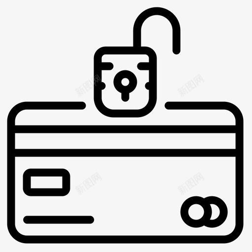 信用卡黑客23直系图标svg_新图网 https://ixintu.com 信用卡 直系 黑客23