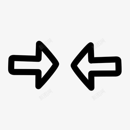 箭头画在一起画出箭头图标svg_新图网 https://ixintu.com 在一起 画出 箭头