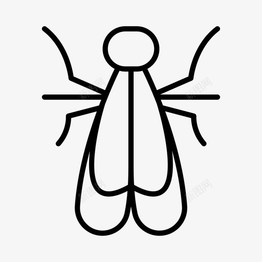 蛾子虫子花园图标svg_新图网 https://ixintu.com 昆虫 花园 虫子 蛾子