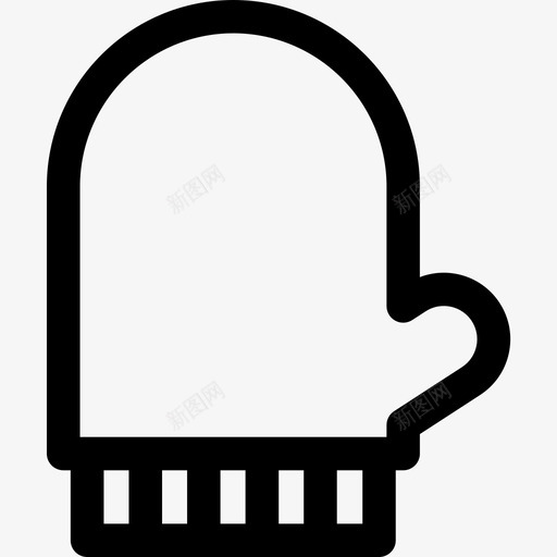 连指手套圣诞133直系图标svg_新图网 https://ixintu.com 圣诞 手套 直系 连指