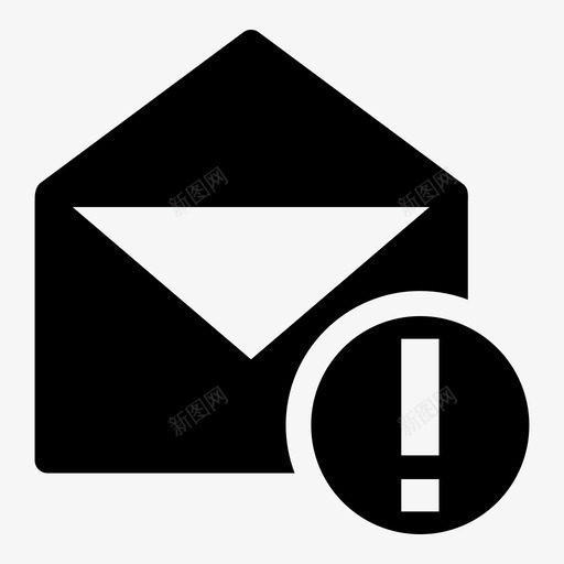 垃圾邮件电子邮件互联网图标svg_新图网 https://ixintu.com 互联网 信件 信息 垃圾邮件 电子邮件