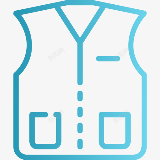 衣服衣服103线性梯度图标svg_新图网 https://ixintu.com 梯度 线性 衣服