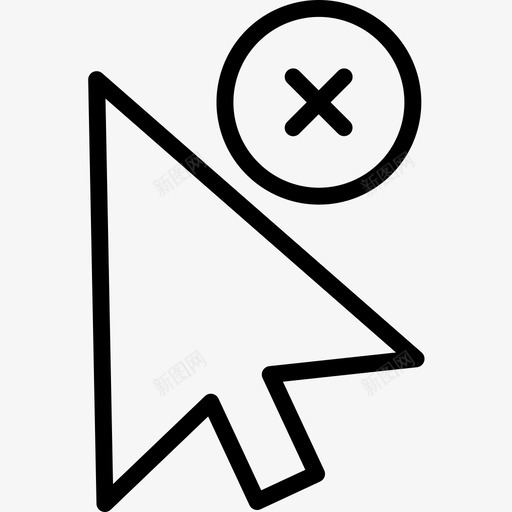 删除选择图形3线性图标svg_新图网 https://ixintu.com 删除 图形设计 线性 选择