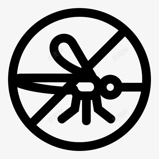 没有蚊子叮咬血图标svg_新图网 https://ixintu.com 叮咬 昆虫 没有 疟疾 蚊子