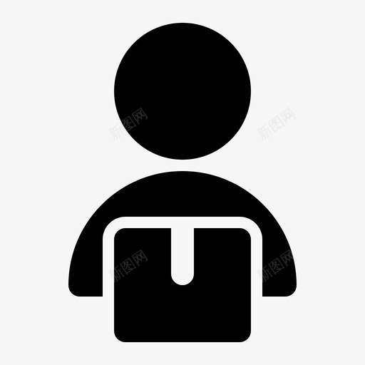快递箱子送货图标svg_新图网 https://ixintu.com 包裹 图标 城市 快递 标志 箱子 运输 送货