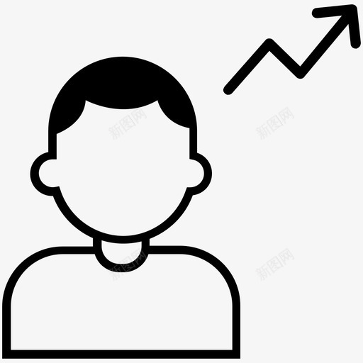 领导力业务演示辅导图标svg_新图网 https://ixintu.com 业务 增长 导师 投资者 推销 演示 用户 辅导 领导力