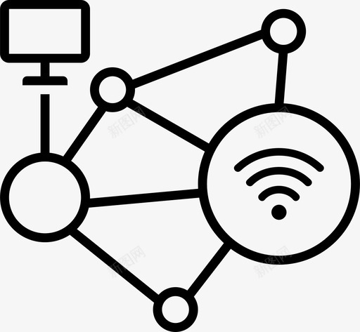 物联网图标svg_新图网 https://ixintu.com 物联网