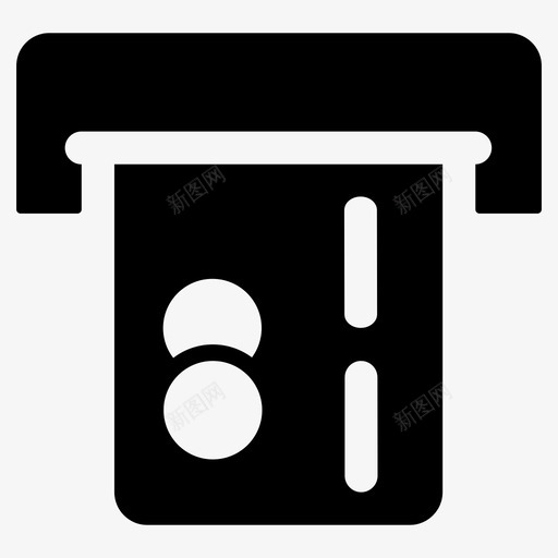 取款atm取款取现图标svg_新图网 https://ixintu.com atm 交易 取款 取现 图标 字形 财务