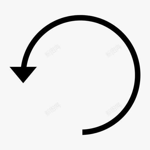 逆时针svg_新图网 https://ixintu.com 逆时针