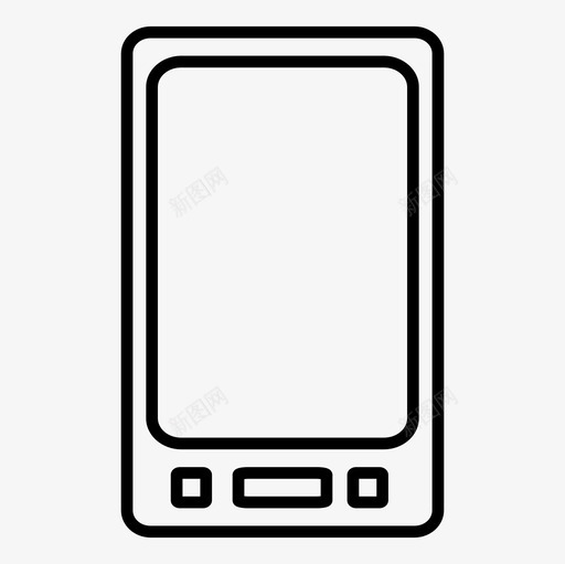 手机通讯小工具图标svg_新图网 https://ixintu.com 小工 工具 手机 技术 智能 电话 通讯