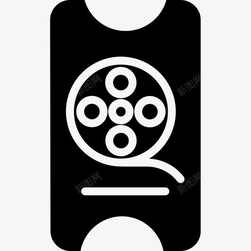 电影电影院44实心图标svg_新图网 https://ixintu.com 实心 电影 电影院44