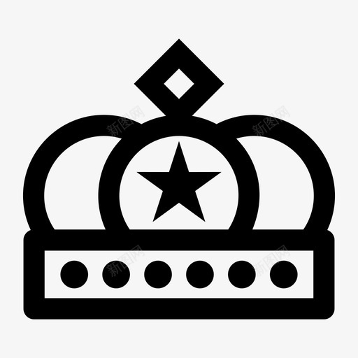 王位国王王国图标svg_新图网 https://ixintu.com 国王 王位 王后 王国 王子