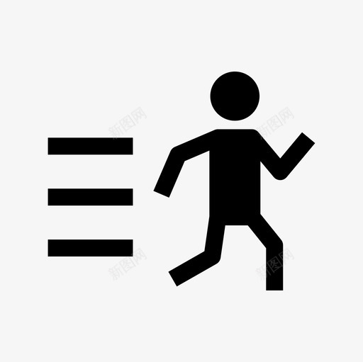跑摄像机人图标svg_新图网 https://ixintu.com 动作 摄像机 物体