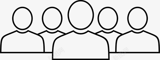 用户组人员图标svg_新图网 https://ixintu.com 人员 用户组