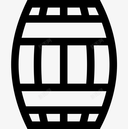 筒形sea7直线型图标svg_新图网 https://ixintu.com sea 直线 筒形 线型
