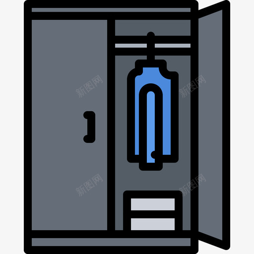 档案室家具132彩色图标svg_新图网 https://ixintu.com 家具132 彩色 档案室