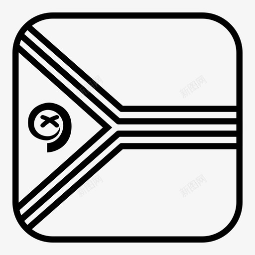 瓦努阿图国旗国家vut图标svg_新图网 https://ixintu.com vut 世界 国家 瓦努阿图国旗 简化圆形方形世界国旗