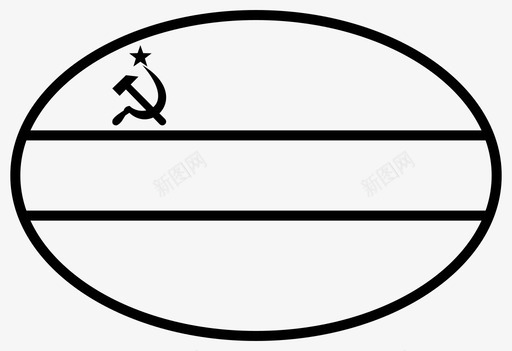 德涅斯特河左岸对话旗帜图标svg_新图网 https://ixintu.com 对话 德涅斯特河左岸 旗帜 简化椭圆形世界国旗 语言