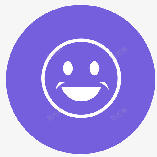 物流详情笑脸紫色svg_新图网 https://ixintu.com 物流详情笑脸紫色