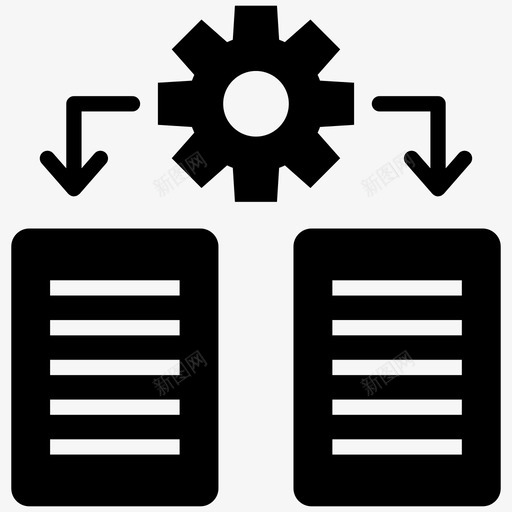 页面设置页面管理图标svg_新图网 https://ixintu.com 管理 设置 页面