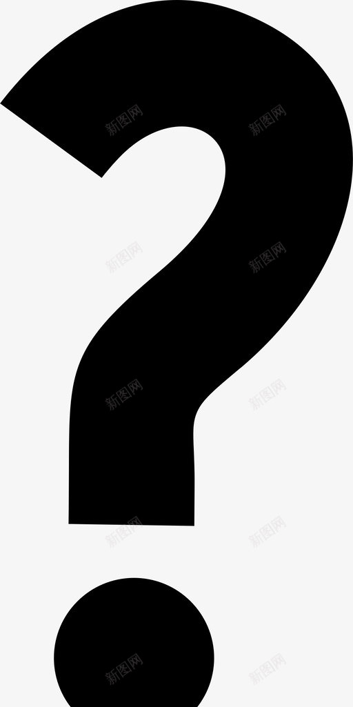 问号常见问题解答帮助图标svg_新图网 https://ixintu.com 帮助 常见 问号 问题 问题解答