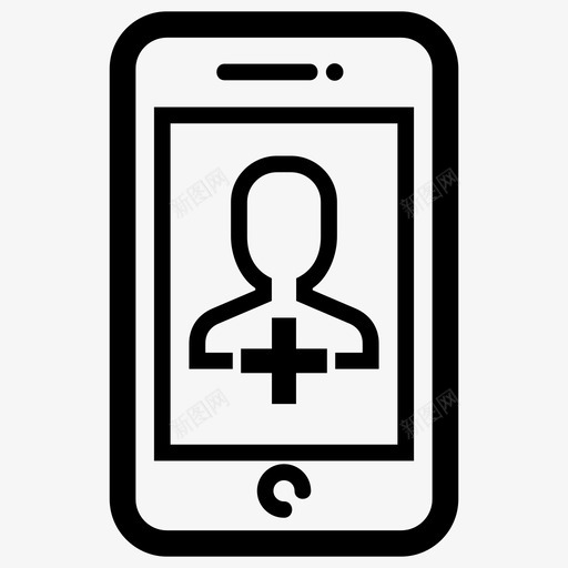 添加网络人员图标svg_新图网 https://ixintu.com 个人 人员 添加 用户 社交 网络