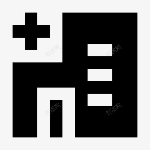 建筑医院医务室图标svg_新图网 https://ixintu.com 中心 医务室 医疗 医院 建筑 疗养院 雕文
