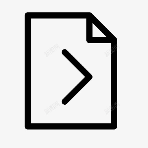 下一页转发分页图标svg_新图网 https://ixintu.com 下一页 分页 文件文档 纸张 转发
