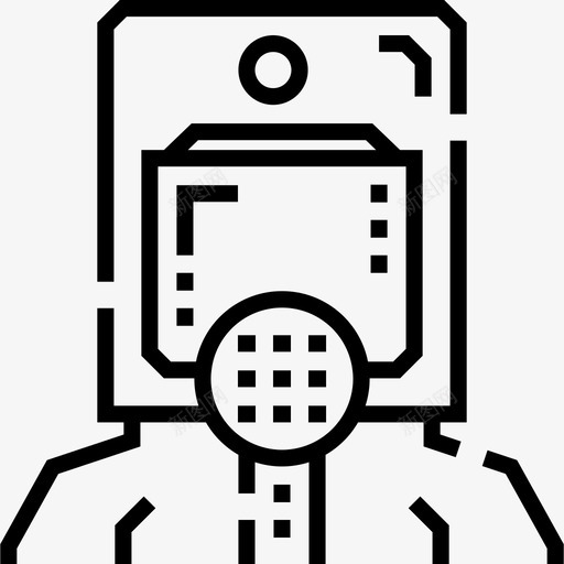 危险品核能19线性图标svg_新图网 https://ixintu.com 危险品 核能 线性