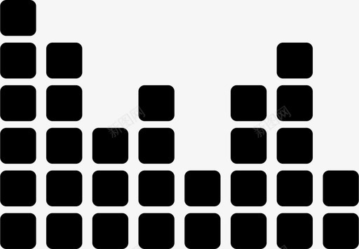 音乐音频均衡器图标svg_新图网 https://ixintu.com 均衡器 声音 符号 音乐 音频