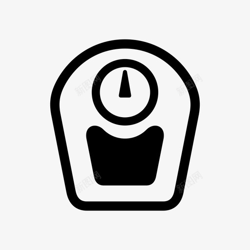 体重svg_新图网 https://ixintu.com 体重 weight