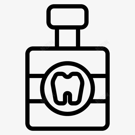 药品止咳糖浆牙科图标svg_新图网 https://ixintu.com 医疗 医疗保健 止咳 牙医 牙科 糖浆 系列 药品