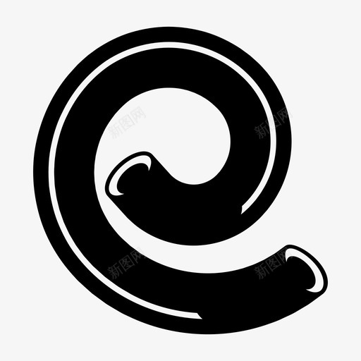 管筒涡流图标svg_新图网 https://ixintu.com 涡流
