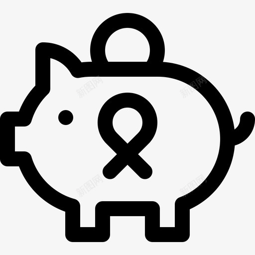 储蓄罐慈善61直系图标svg_新图网 https://ixintu.com 储蓄罐 慈善 直系